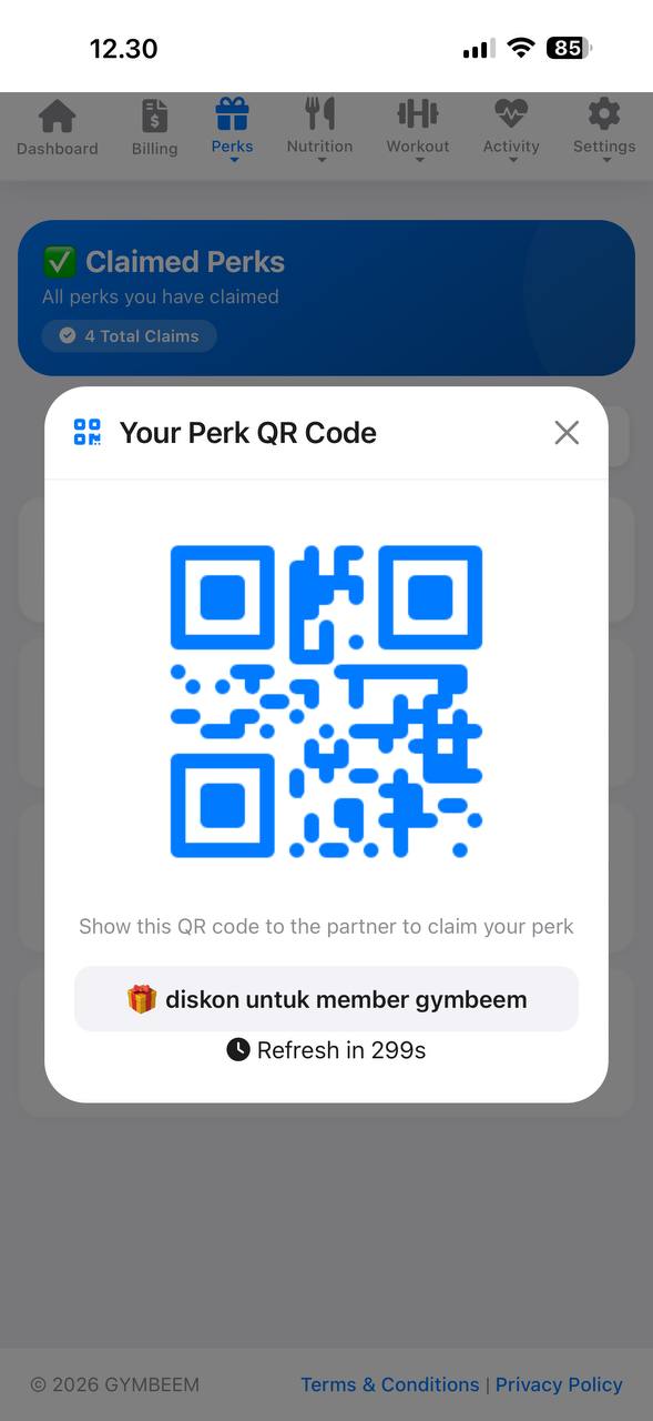 QR Code Claim